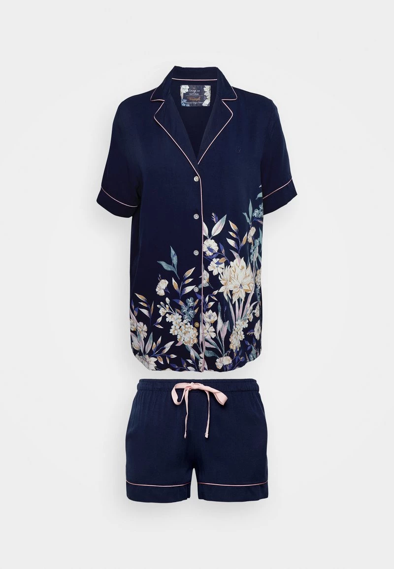 Triumph BOYFRIEND Pyjama Blue Combination Femme