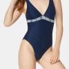 Triumph Femme BADEANZUG CASABLANCA SUMMER WAVES Maillot De Bain Deep Water