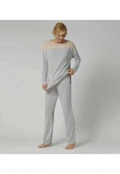 Triumph Femme AMOURETTE Pyjama Medium Grey Melange