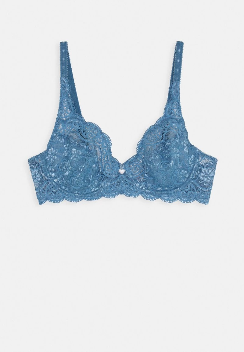 Triumph AMOURETTE Soutien Gorge à Armatures Blue Snow Femme – Image 6