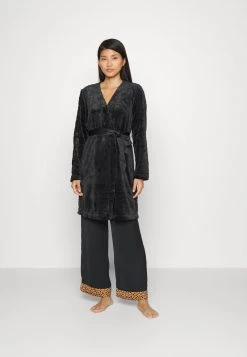Triumph ROBES COZY ROBE Peignoir Black Femme