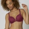 Triumph WILD ROSE SENSATION Soutien Gorge Invisible Bordeaux Femme