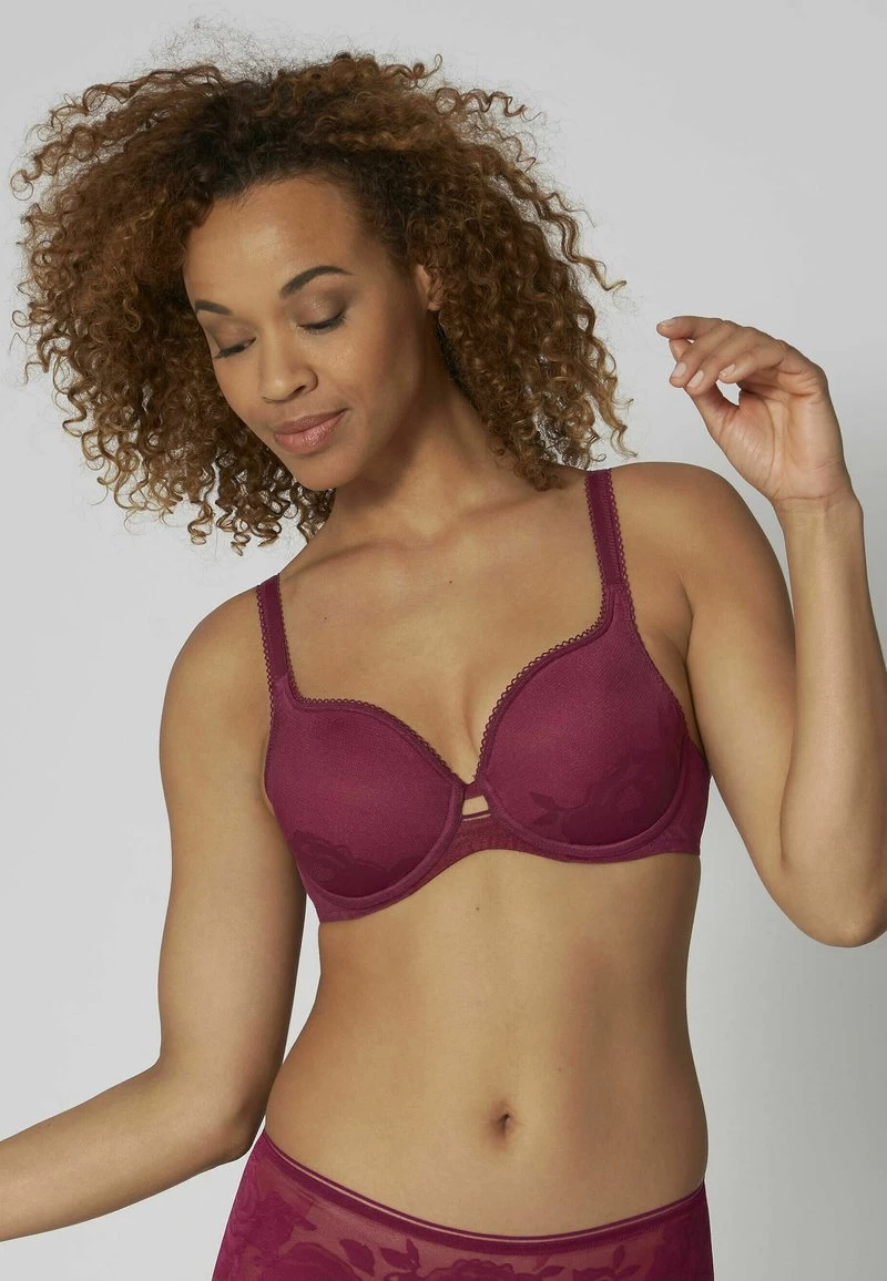 Triumph WILD ROSE SENSATION Soutien Gorge Invisible Bordeaux Femme