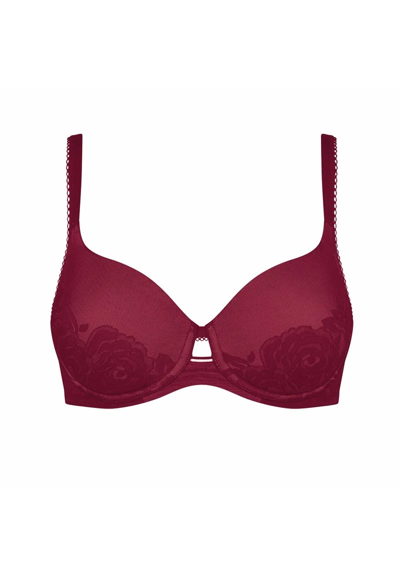 Triumph WILD ROSE SENSATION Soutien Gorge Invisible Bordeaux Femme â Image 4