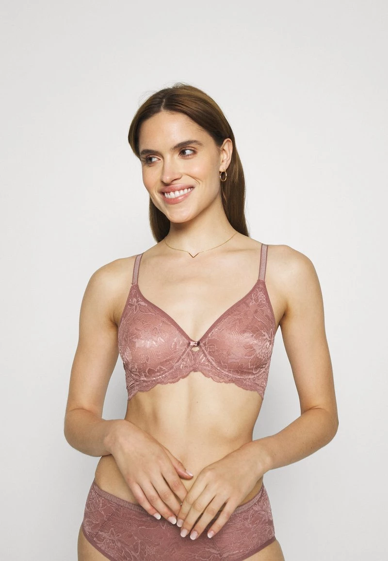 Triumph Femme AMOURETTE CHARM Soutien Gorge à Armatures Rose Brown