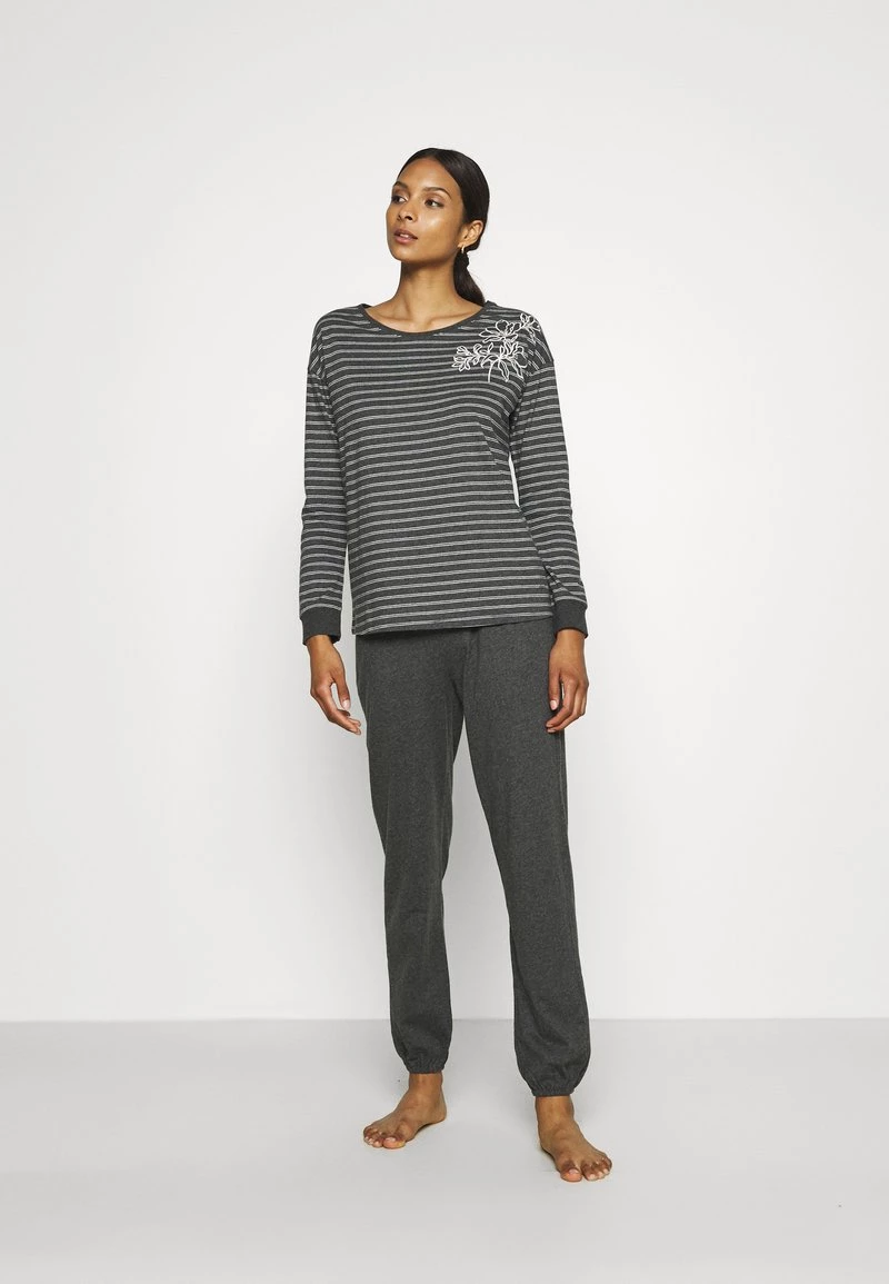Triumph Femme Pyjama Dark Grey Melange